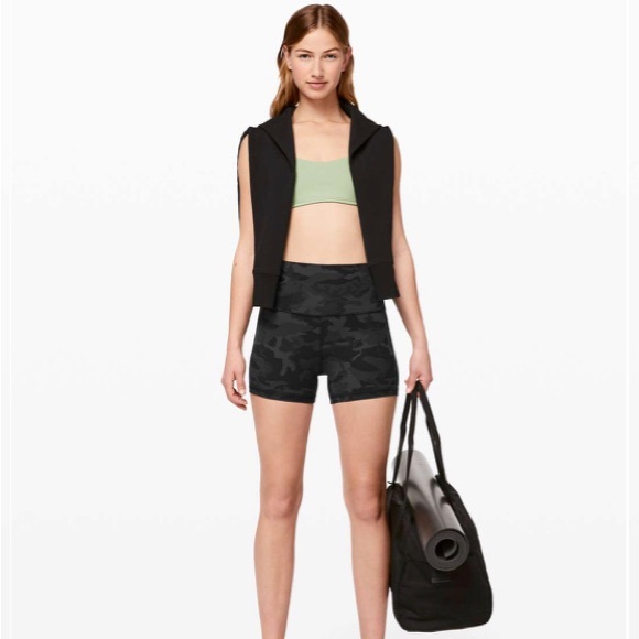 Lululemon Align Short *4" Incognito Camo Multi Grey - Picture 4 of 5
